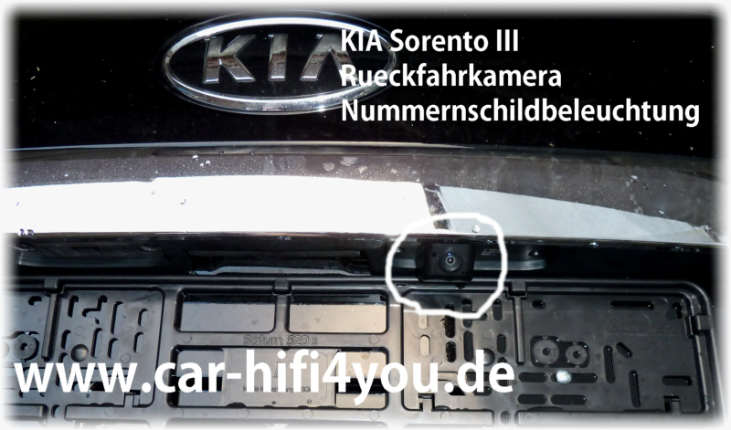 Kamera fr KIA Sorento 3, KIA Sportage, Hyundai iX 55 ab 2009